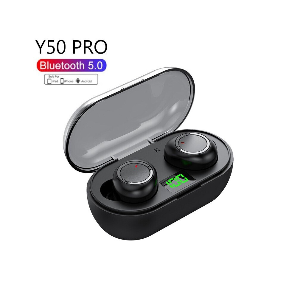(A-Y50 Pro) Y80 Tws Bluetooth Earphones In Ear Bass Wireless Earbuds Noise Cancelling Sports Headsets With Microphone Hifi Game Headphones 4851204938882