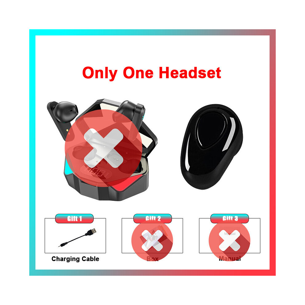 (a-One earphone) TWS Gaming Headset Bluetooth 5.0 Earphones 2022 New Sport Waterproof Wireless Bluetooth Headphones HiFi Stereo Earbuds Headsets-image-OPC-PBYRJXY-NEW