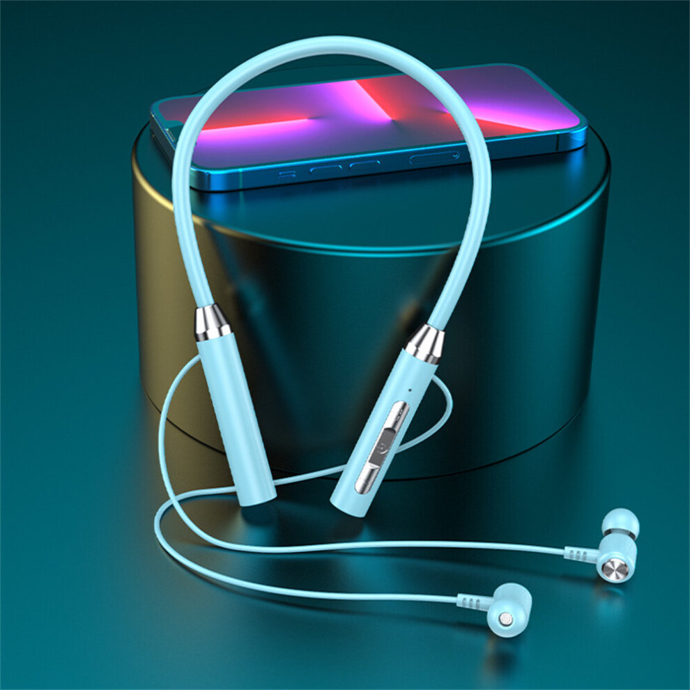 (A-) Neckband Type Wireless Headphones Bluetooth 5.2 Outdoor Sport Earphones Waterproof Tws Earbuds Fone Auriculares Blutooth Headset Green 4851205042380