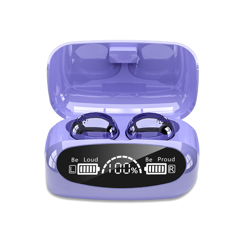 (A-) M32 Tws Wireless Headphones Stereo Earphones Bluetooth 5.1 Sport Waterproof Earbuds Headset With Microphone 2000Mah Charging Box Purple 4851205059944
