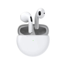 (a-Pro 6 White) Original Pro 6 TWS Wireless Bluetooth Earphones Mini Pod Earbuds Gaming Handfree Headset For all smartphones Music Headphones