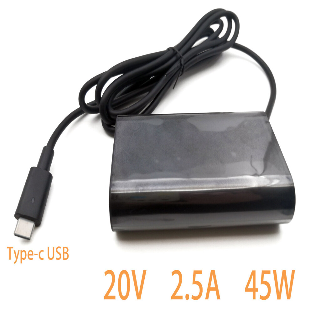 (A-) 20V 2.25A 45W Type-C Usb Da45nm170 Usb Adapter For Dell Xps 13 9350 9360 9370 Latitude 7275 7370 5175 5285 5290-2In1 Da45nm150 4855672969867