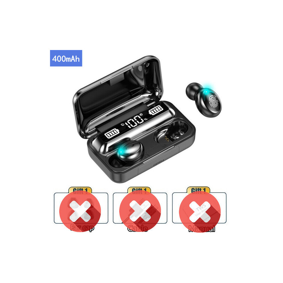 (A-400Mah) Tws Bluetooth Earphones Stereo Wireless 5.1 Bluetooth Headphones Touch Control Noise Cancelling Sports Headset With Microphone 4851204905921