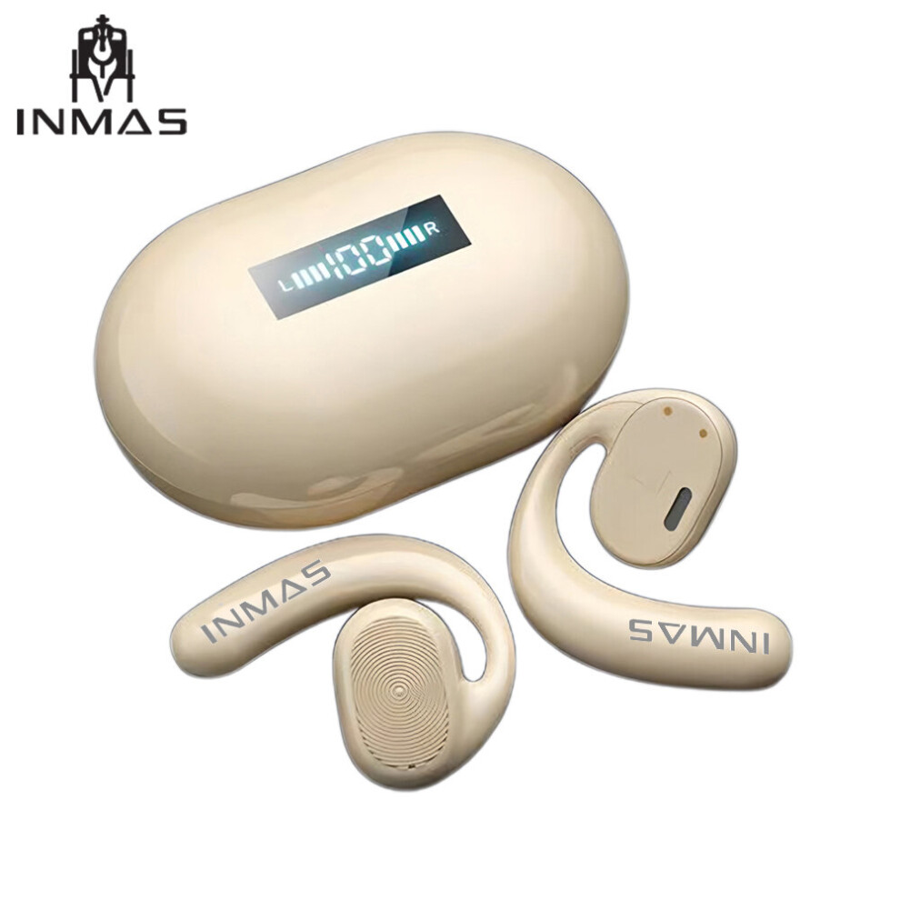 (A-Skin) For Xiaomi Tws Bone Conduction Wireless Headphones Noise Reduction Earbuds Bluetooth Earphone 9D Stereo Sports Waterproof 4851204938578