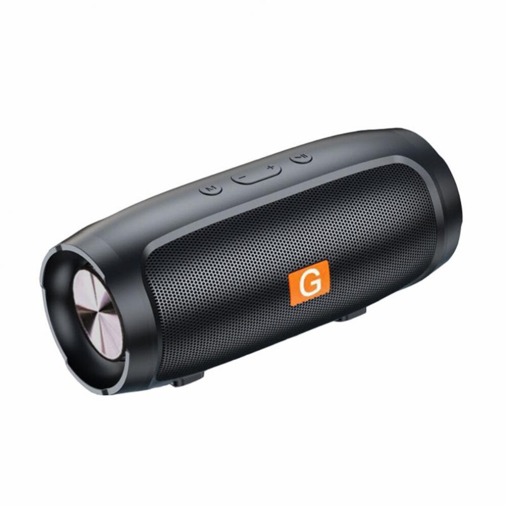 (A- Speaker) Small Portable Double Speaker Household Waterproof Loud Subwoofer Stereo Surround Bluetooth Loudspeaker Soundbar Outdoor Red 4854472212869