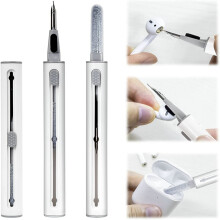 (a-extention pen) Earphone Cleaner Kit for Airpods Pro 1 2 Bluetooth Earbuds Cleaning Pen Airpods Pro Case Cleaning Tools for Airpods Clean Brush