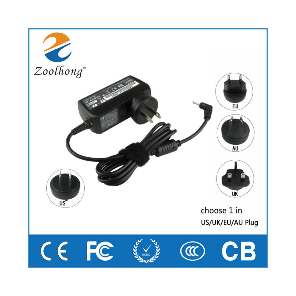(A-Eu Plug) 12V 3.33A 40W Laptop Ac Power Adapter Charger For Samsung Smart Pc 500T Xe300tzc Xe300tzci Xe700t1c Pro 700T 2.5Mm * 0.7Mm 4855672922954