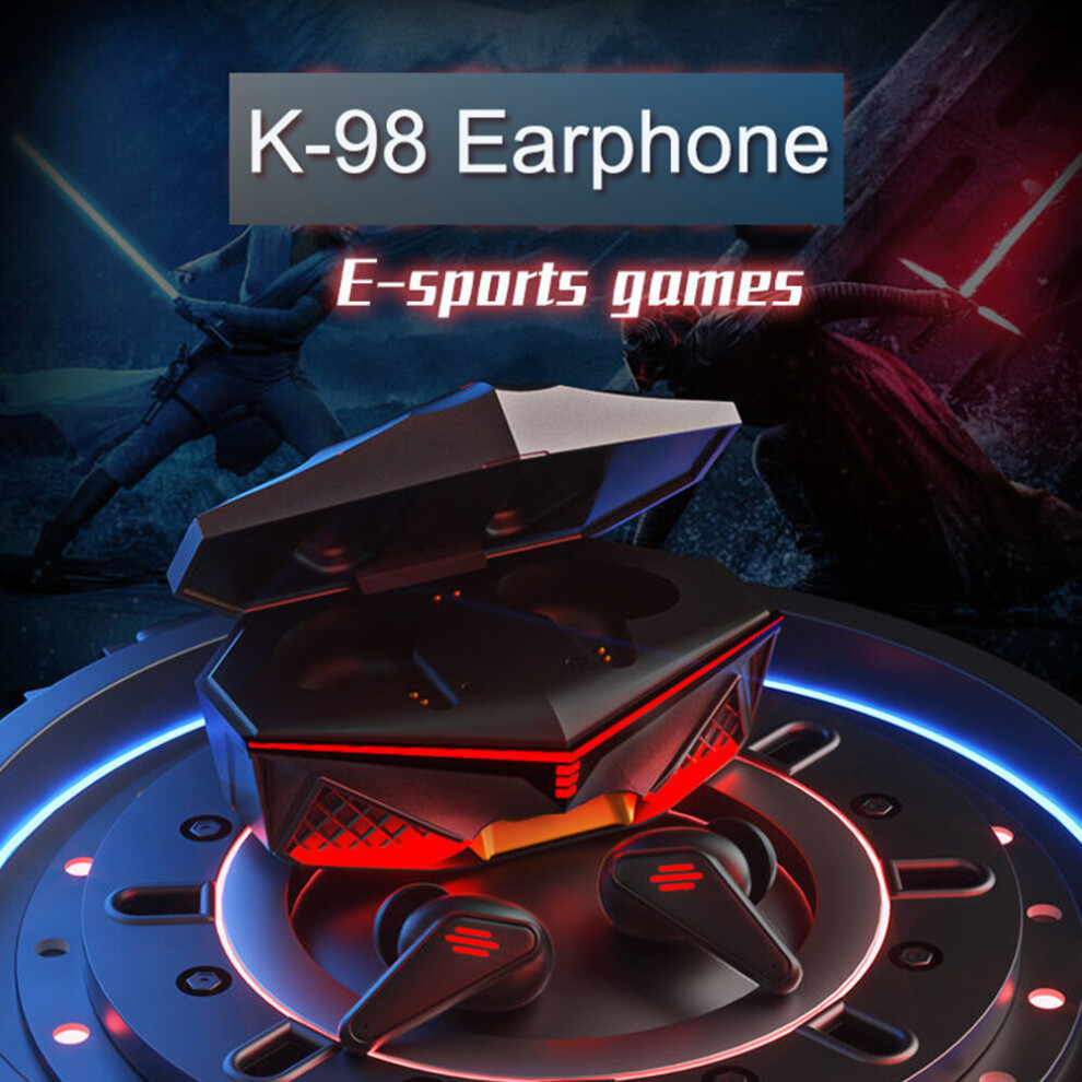 (a-) K98 Bluetooth-compatible Earphone Wireless Headphones TWS Running Sports Gaming Headset Earbuds with Microphone for Gamer-image-OPC-PBYRMJD-NEW