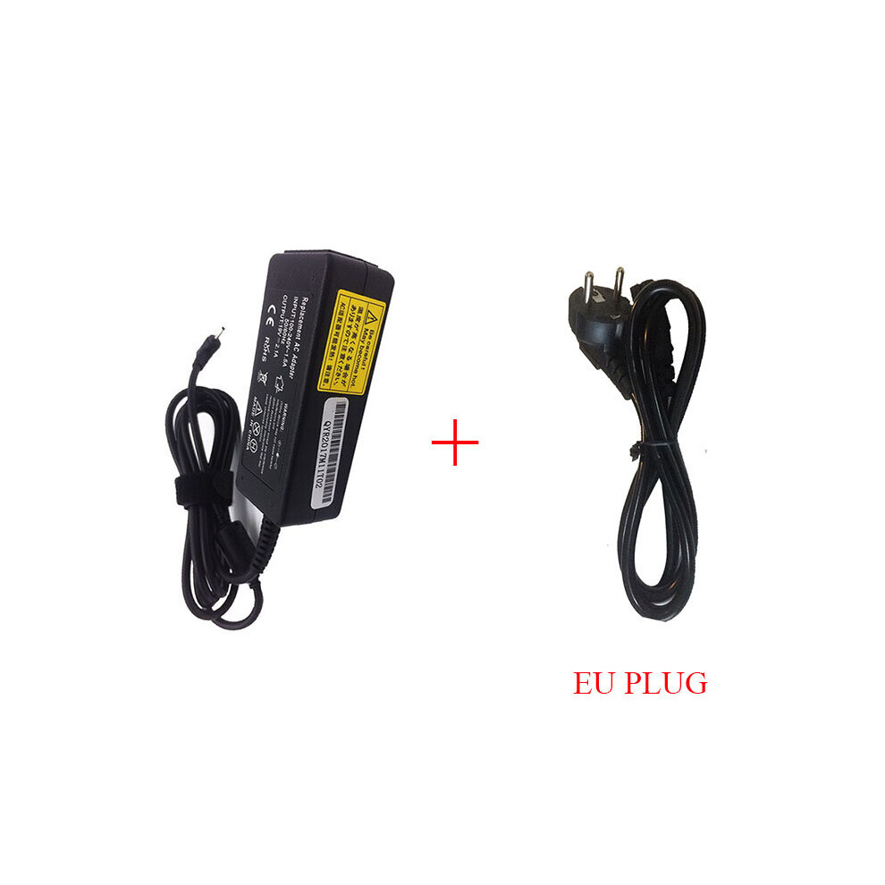 (A-With Eu Plug) 19V 2.1A 40W 2.5*0.7Mm Laptop Charger Adapter For Asus Eee 1001Px B D 1005Ha B E 1001Pqd 1015Px 1008 Ha X101ch 1201 1025 1215B 4855672911484