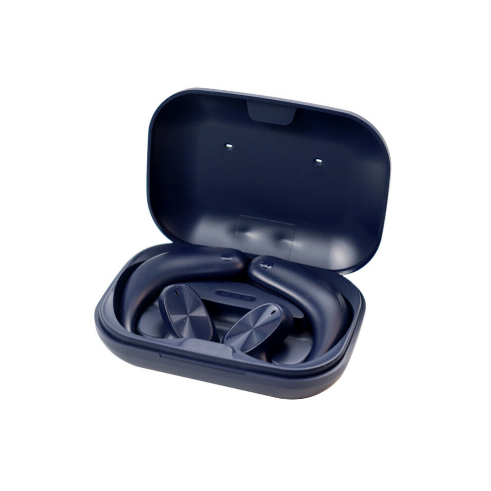(A-) Tws Open-Ear Air Conduction Headphones Wireless Earbuds Tooth Real Wireless Earphone Waterproof Fitness Headset With Mic Blue 4851204987958
