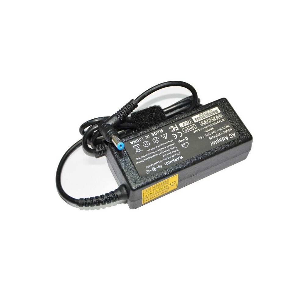(A-) 19V 3.42A 65W Ac Power Adapter Laptop Charger For Acer Extensa 5230 5235 5410 5420 5430 5610 5620 5630 5635 6600 7120 7230 742 4855672999178