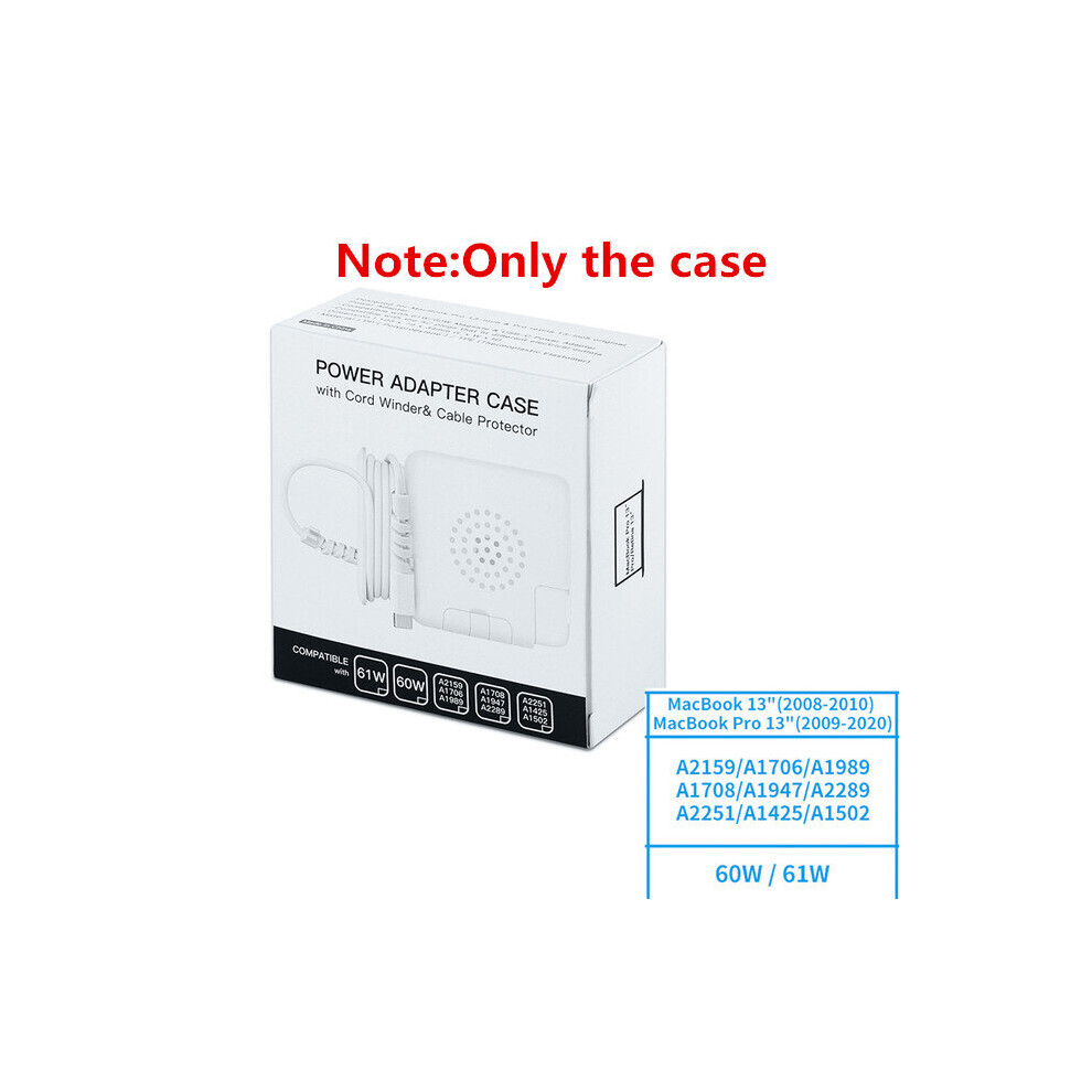 (A-60Wt Case Only) 100% New Magnetic 45W 60W 85W Magsaf* 2 Power Supply Adapter Notebook Smart Laptop Charger For Macbook Air Pro 11 13 15 Retina 4855672917622