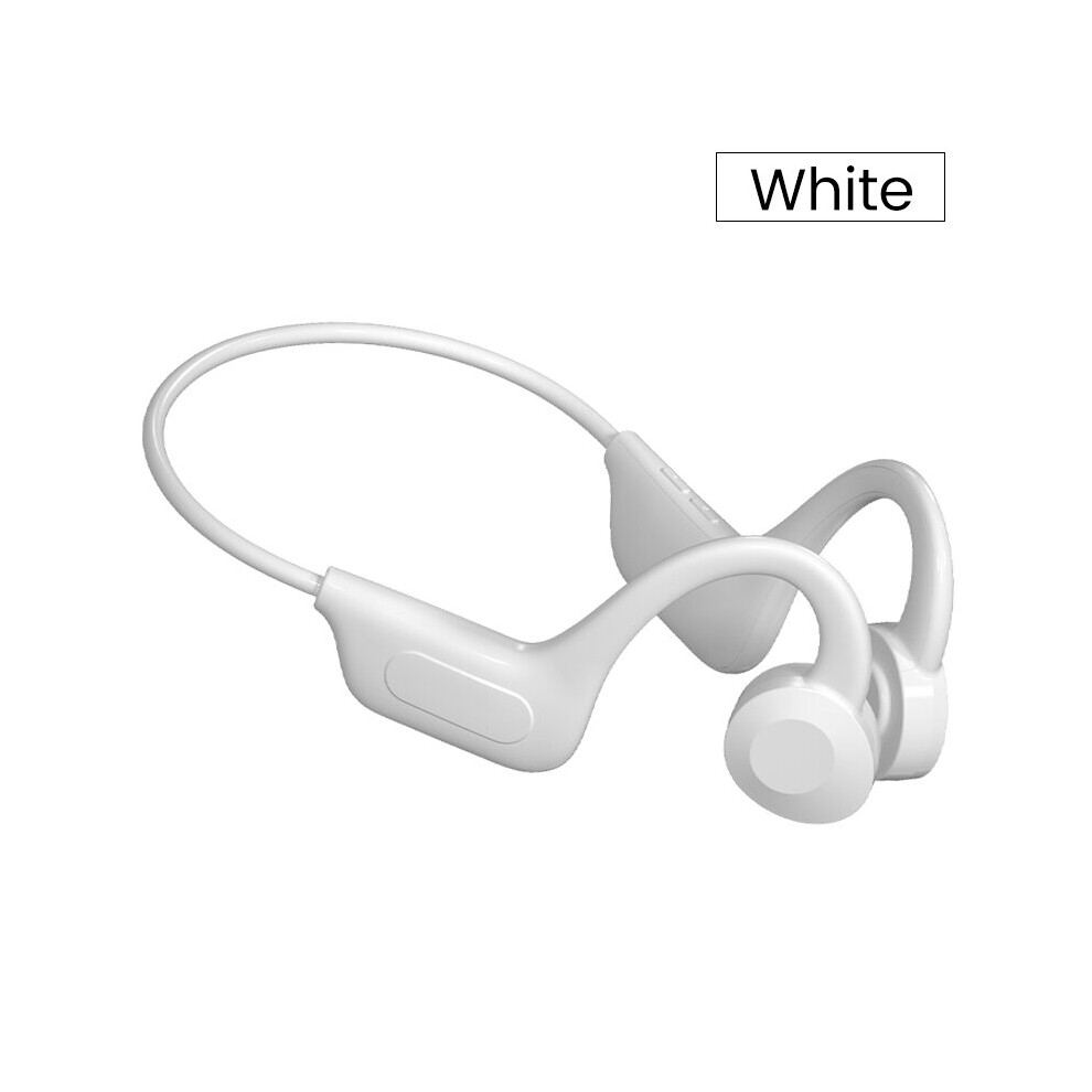 (A-) Non-Bone Conduction Earphones Wireless Tooth 5.1 Headphones Led Display Earbuds With Mic Support Tf Card Tooth Headsets Blue 4851204941776