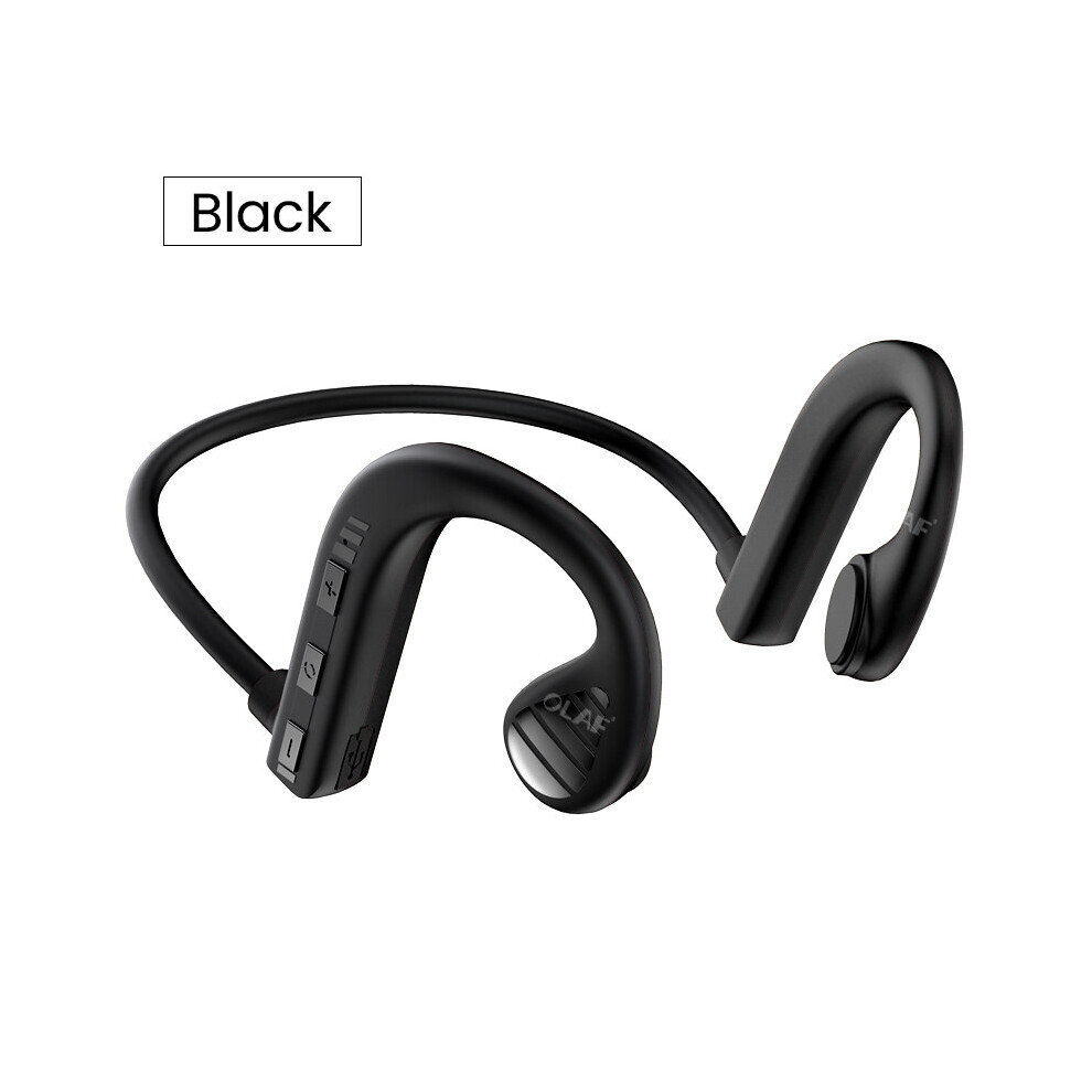 (A-Kd100-Not Support Tf) Non-Bone Conduction Earphones Wireless Bluetooth 5.1 Headphones Led Display Earbuds With Mic Support Tf Card Bluetooth Heads 4851204941820