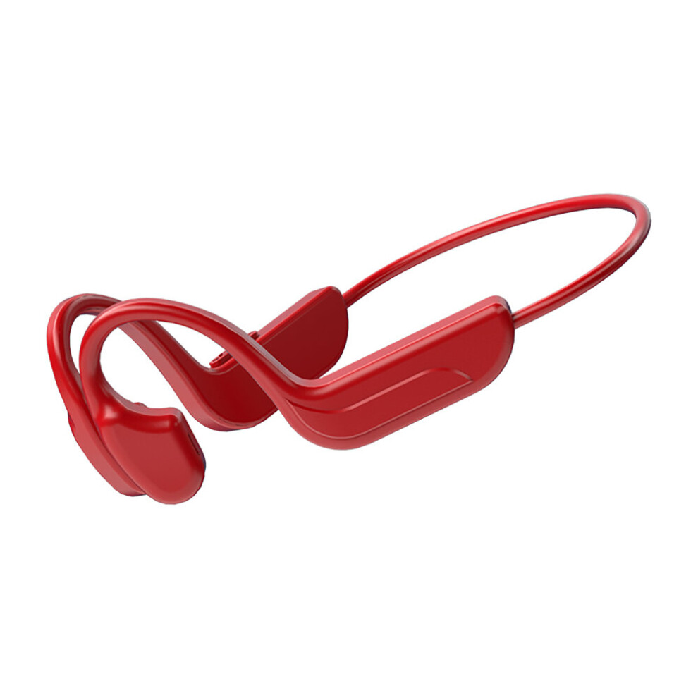 (A-) Non-Bone Conduction Earphones Wireless Bluetooth 5.1 Headphones Led Display Earbuds With Mic Support Tf Card Bluetooth Headsets Gray 4851204941806