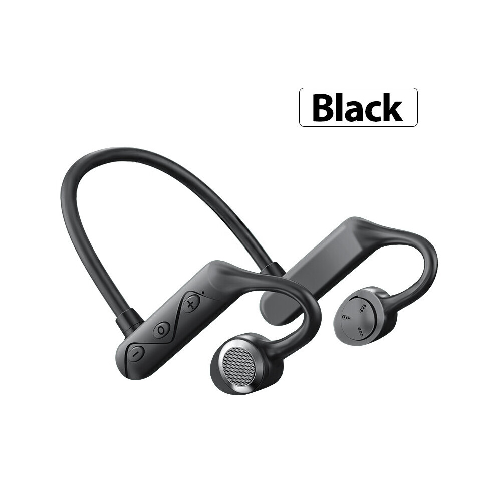 (A-K99-Not Support Tf) Non-Bone Conduction Earphones Wireless Bluetooth 5.1 Headphones Led Display Earbuds With Mic Support Tf Card Bluetooth Headset 4851204941813