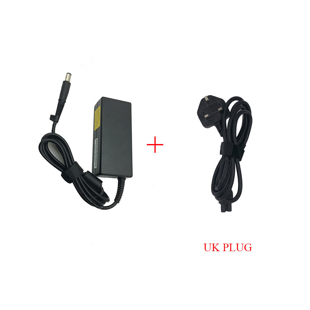 (A-With Uk Plug) 18.5V 3.5A 65W 7.4*5.0Mm 8 Pin Laptop Power Supply Adapter Charger For Hp Compaq 6720S 500 510 Dv4 Dv5 Dv7 G3000 G5000 G6000 G7 4855672913839