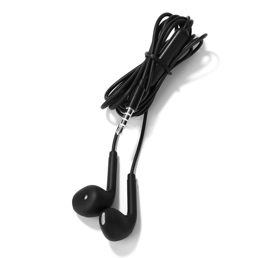 (A-) U19 Wired Earbuds 3.5Mm Jack Headphones Earphones With Noise Canceling Microphone For Iphone Android Phone Tablet U19 Earphones Black 4851205052112