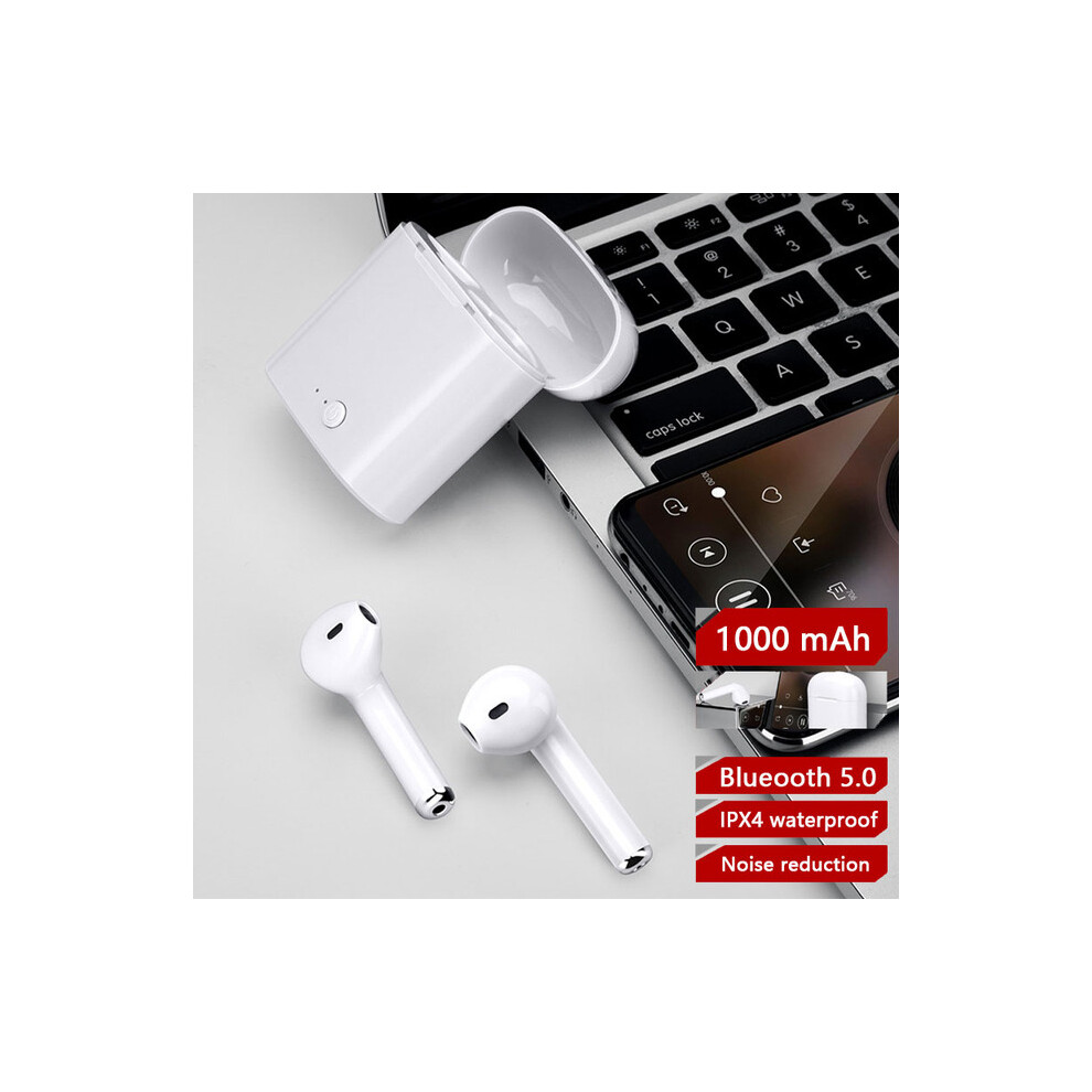 (A-) Bluetooth Headphones F9 Earphone Bluetooth Wireless Headset Gaming Earbuds Noise Cancelling With Mic Charging Box Green 4851205016206