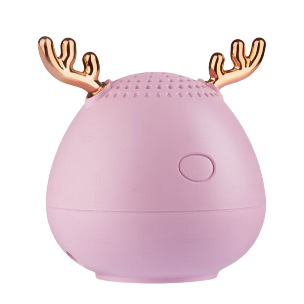 (A- Speaker) Speaker Bluetooth-Compatible Wireless Rechargeable Surrounded Stereo Loudspeaker Music Player Sound Box Outdoor Pink/Green 4854472197722