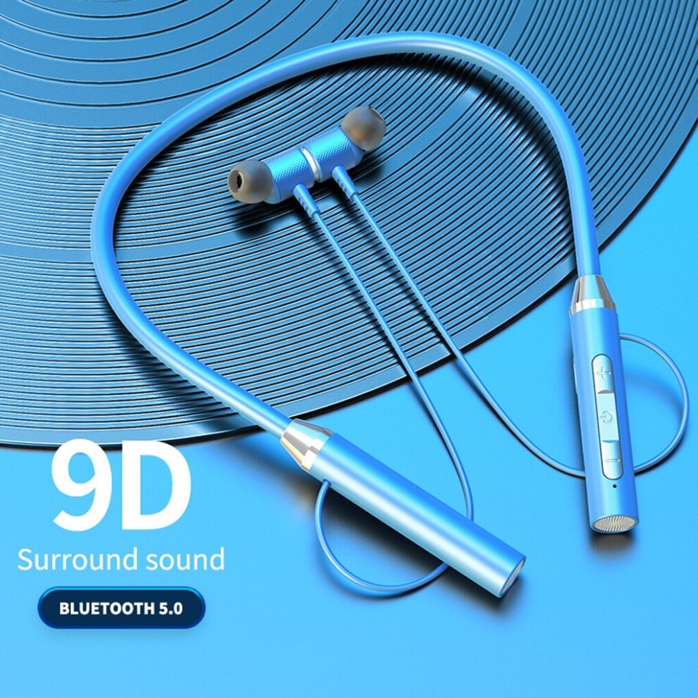 (A-) Yd08-2 Wireless Tooth Headphones Tws Hifi Music Earphones V5.0 Headsets Sport Waterproof Earbuds For Gamer, 20-Hour Playtime Blue 4851205000458