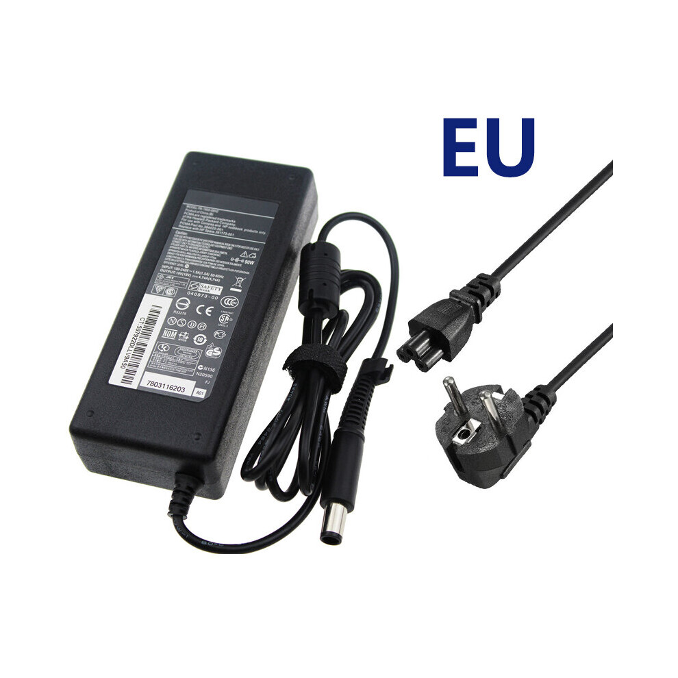 (A-Eu Plug) 19V 4.74A 7.4*5.0Mm Ac Notebook Adapter Laptop Power Supply For Hp Pavilion Dv3 Dv4 Dv5 Dv6 Power Adapter Charging Device 4855672992100