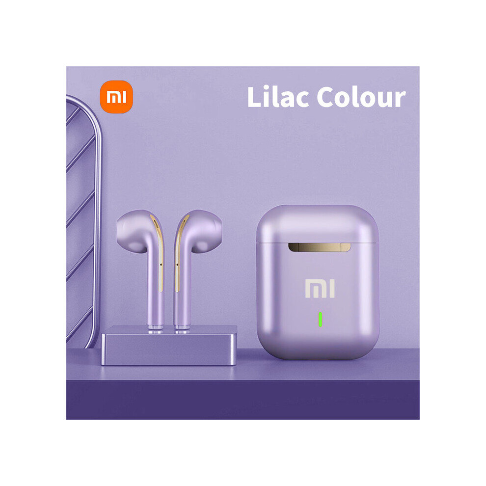 (A-) Xiaomi J18 Wireless Earphones Bluetooth Headphones Gamers Headset With Microphone Tws Earbuds Handsfree In Ear Fone Auriculares Purple 4851204895352