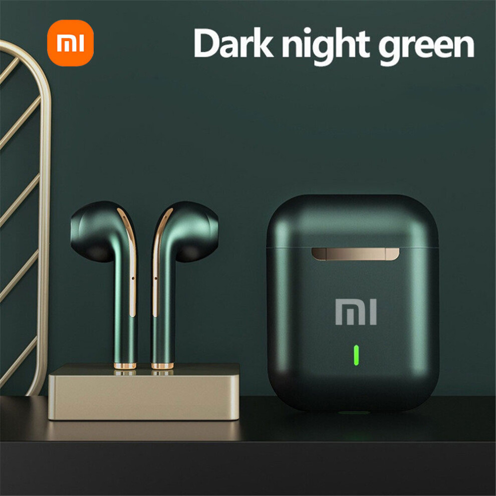 (A-) Xiaomi J18 Wireless Earphones Bluetooth Headphones Gamers Headset With Microphone Tws Earbuds Handsfree In Ear Fone Auriculares Green 4851204895338