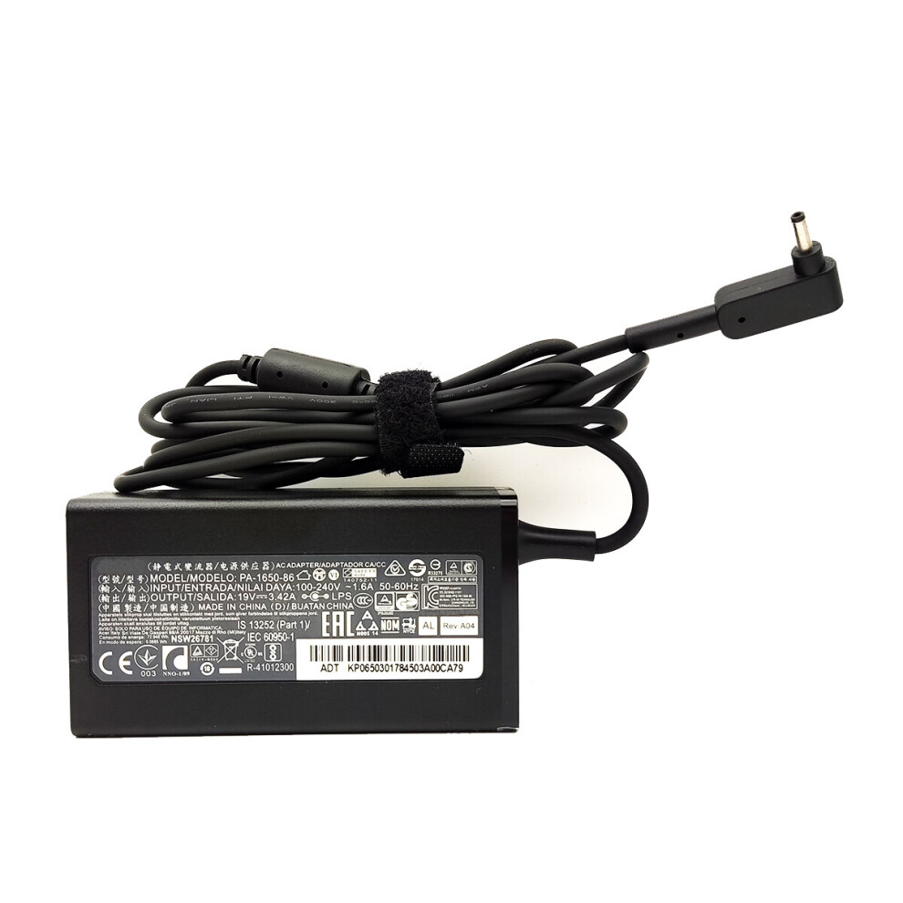 (A-No Power Cord) 19V 3.42A 65W 3.0X1.0mm Pa-1650-86 Ac Adapter For Acer Swift3 Sf314 A11-065N1a Adp-65Vh F Laptop Power Supply Charger 4855672934667