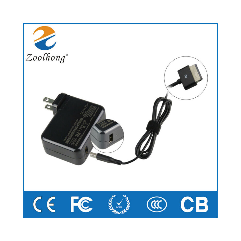 (A-Us Plug) For Asus 15V1.2a/Usb-A 5V 4A Tf101 Tf201 Tf300 Tf700 New Travel Protable Universal Adapter 4855672999048