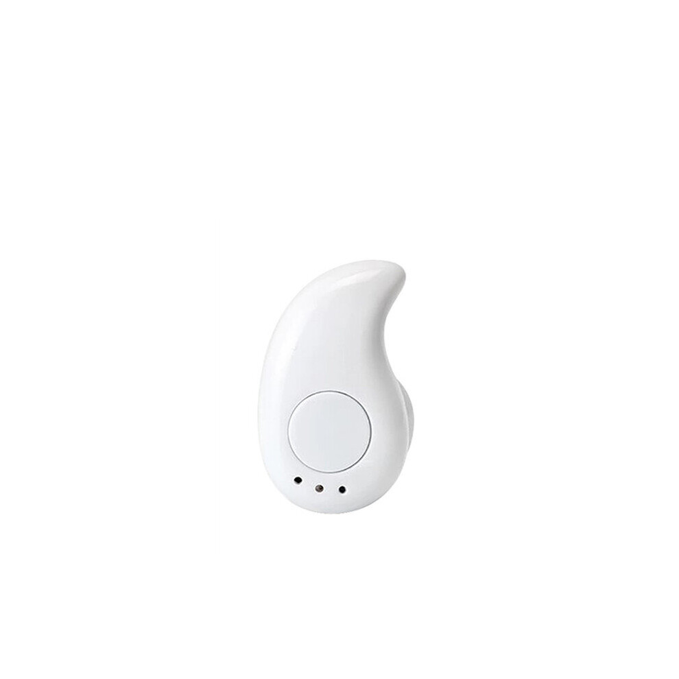 (A-) Meuyag Bluetooth Headset Wireless Headphones Earbuds Earphones With Mic 24Hrs Mini Handsfree Earpiece For Iphone Xiaomi White 4851204927992