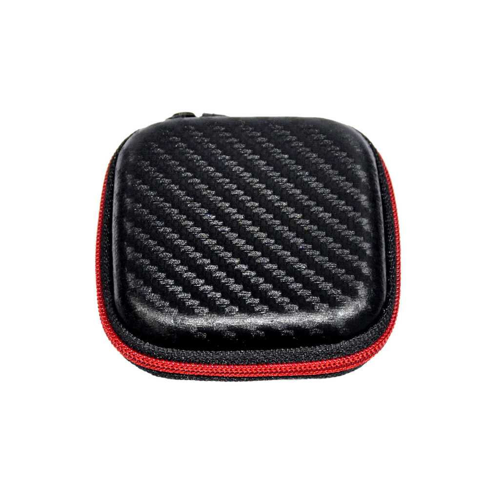 (A-) Kz Original Square Portability Case Wi Earphone Bag Common Mobile Phone Earbuds Mini Box Portable Headset Package Microphone Red 4851204970271