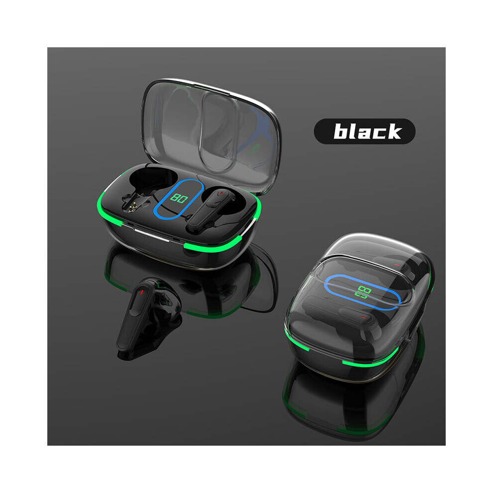 (A-Usb Charging ) Tws Wireless Headphones Bluetooth 5.3 Earphones Sport Earbuds Headset With Mic Charging Box Pro70 Headphones For All Smartphone Black 4851204995533