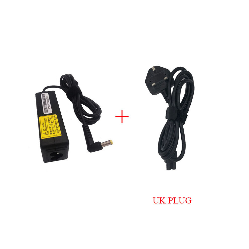(A-With Uk Plug) Qinern 19V 1.58A 30W 5.5*1.7Mm Ac Laptop Charger Adapter For Acer For Dell Inspiron Mini 9 10 12 1010 Portable Power Supply 4855672926242