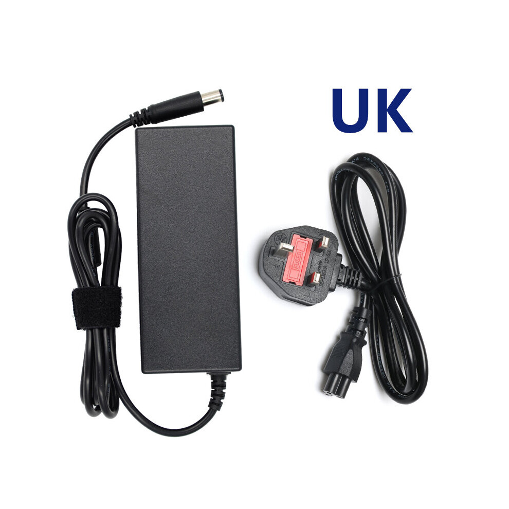 (A-Uk Plug) 19.5V 4.62A 90W Laptop Charger Power Adapter For Dell D505 D510 D610 D620 E5530 E5400 E6400 E6500 M70 Vostro 1014 1015 2420 4855672992063