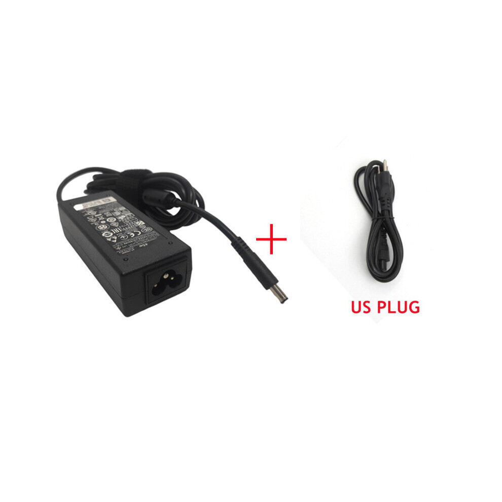 (A-With Us Plug) 19.5V 2.31A 45W 4.5*3.0Mm Laptop Ac Adapter Charger Hk45nm140 For Dell Xps 12 13 13R 13Z 14 13-L321x 13-6928Slv Inspiron 15-3552 4855672934605