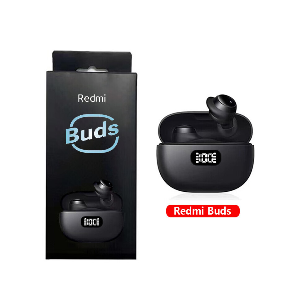 (A-Redmi Buds) New Xiaomi Tws Bluetooth Earphone Waterproof Sports Noise Reduction Wireless Headphones In-Ear Earbuds Headset Hd Mic Redmi Buds 4851205002056