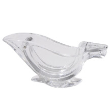 (a-Clip) Acrylic Lemon Squeezer Hand Held Juicer Double Bowl Lemon Lime Squeezer Manual Orange Citrus Press Juicer Squeeze Kitchen Tools