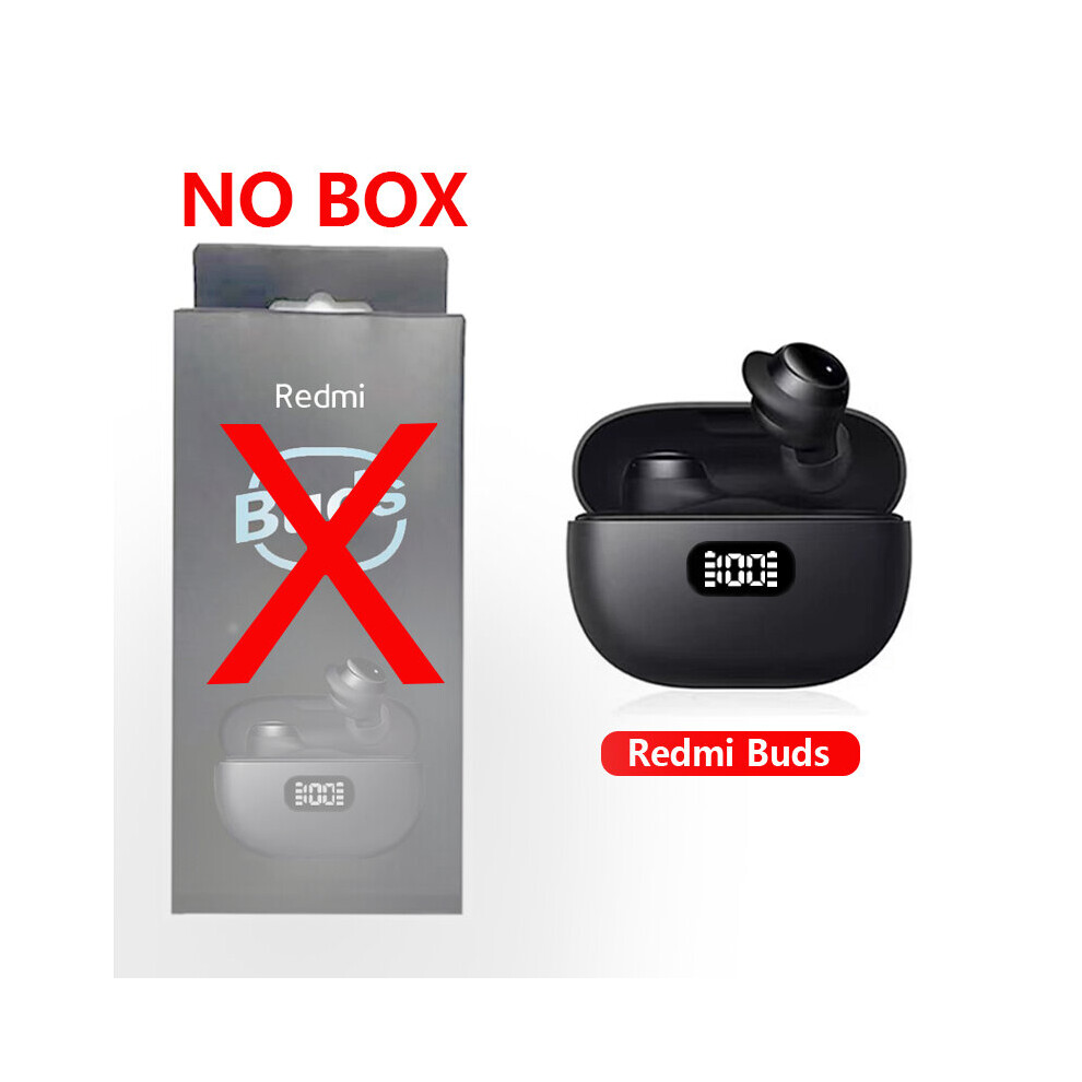 (A-Redmi Buds No Box) New Xiaomi Tws Bluetooth Earphone Waterproof Sports Noise Reduction Wireless Headphones In-Ear Earbuds Headset Hd Mic Redmi Buds 4851205002070