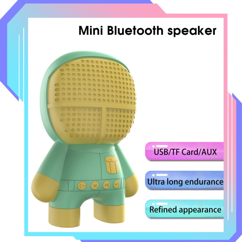 Photos - Other Toys  Creative Mini Cute Bluetooth Speaker Portable Wireless Bluetooth Audio with TF Card Slot for Children/Kids Gift(a-05)