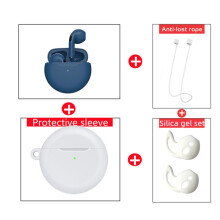 (a-13) NEW Original Air Pro 6 TWS Wireless Headphones Fone Bluetooth Earphones Mic Pods In Ear Earbuds Earbuds sport Headset For Xiaomi