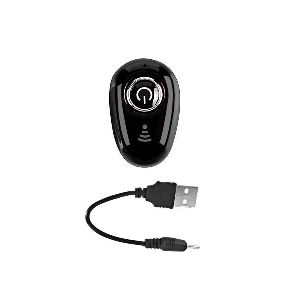 (A-S650 ) X6/X9/S650/F911 Single-Ear Bluetooth 5 Earbud Handsfree Earpiece Noise Reduction Headset Stereo Music Noise Cancelling Earphones Black 4851205054703