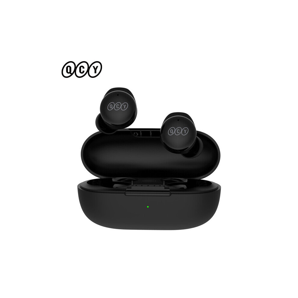 (A-Qcy T17 ) Qcy T17 Earphone Bluetooth True Wireless Earbuds Bt5.1 Hifi Headphone Touch Control Low Latency Mode Enc Earbud Long Standby 26H Black 4851204870403