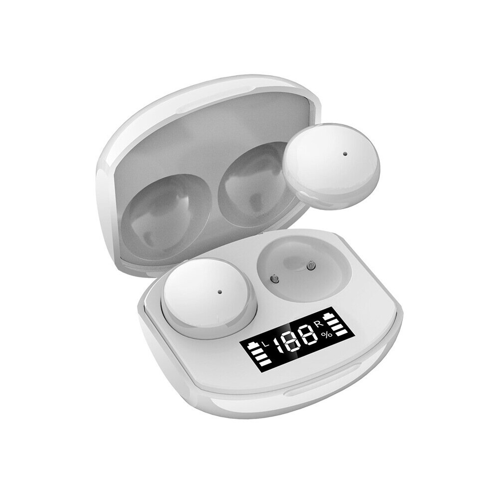 (A-13) Mini Invisible Earphones Bluetooth 5.2 Wireless Earbuds Hidden Headphones Type C With Mic Headset Earpiece For Small Ears 4851205048399