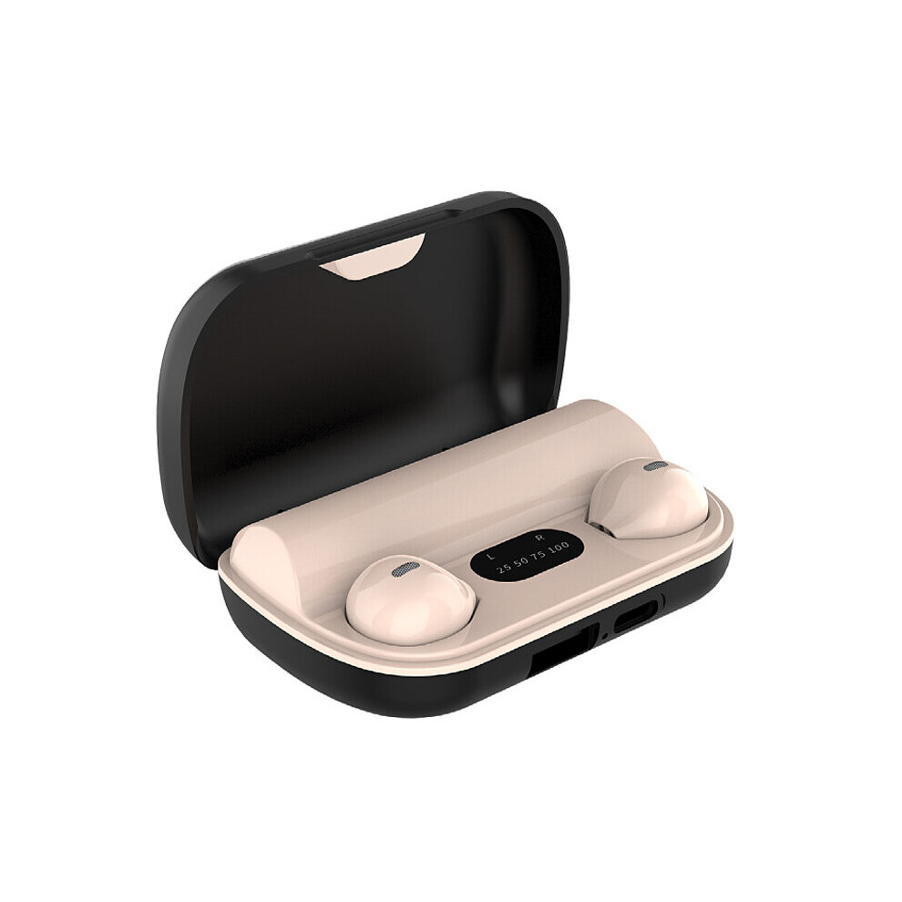 (A-16) Mini Invisible Earphones Bluetooth 5.2 Wireless Earbuds Hidden Headphones Type C With Mic Headset Earpiece For Small Ears 4851205048429