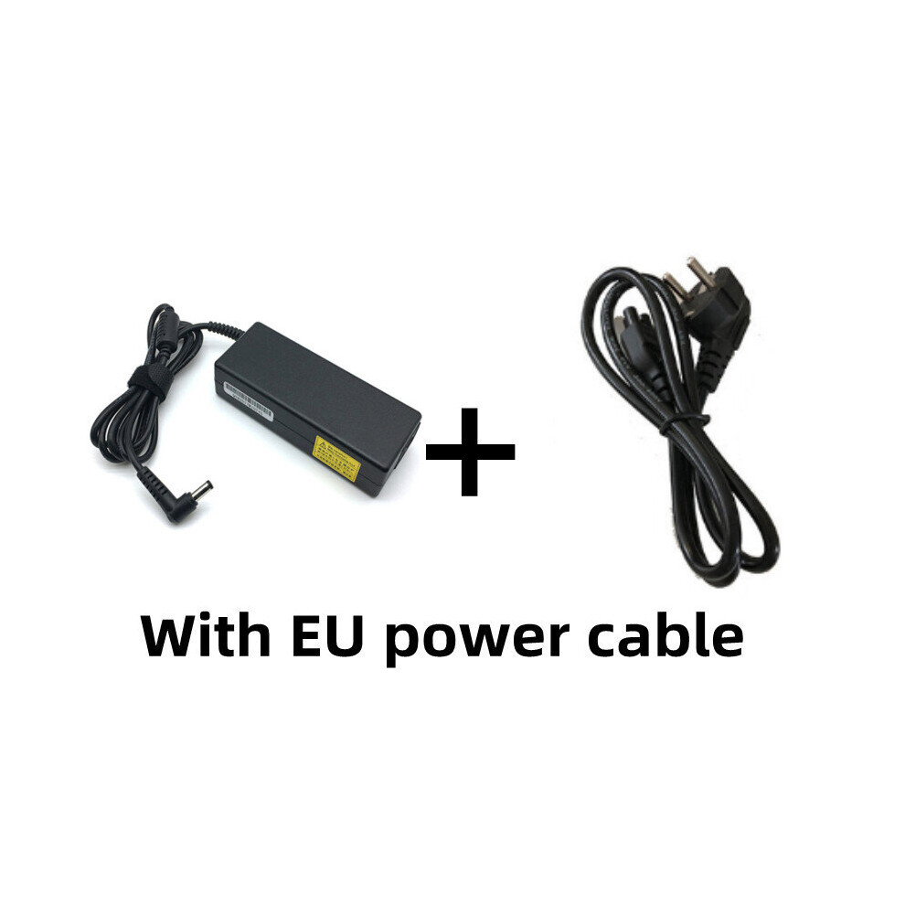 (A-Adapter With Eu) 19V 4.22A 80W 5.5*2.5Mm Laptop Charger Power For Fujitsu Notebook Adapter Adp-80N Ah531 Ah550 B6220 Ah532 Ah530 Ah522 4855672928710