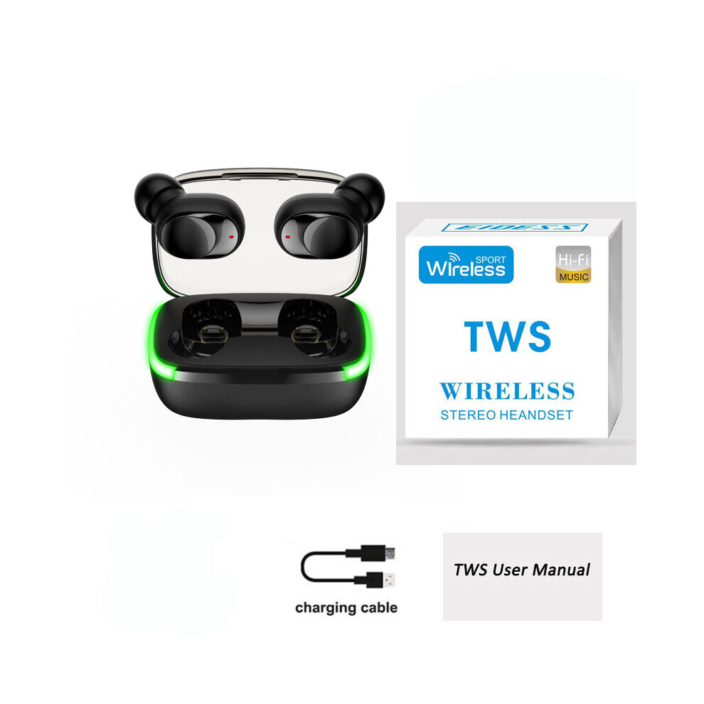 (A-Y60-Box) Tws Bluetooth 5.1 Wireless Headphones Charging Case 9D Stereo Sports Waterproof Headphones With Microphone For Ios/Android 4851204975245