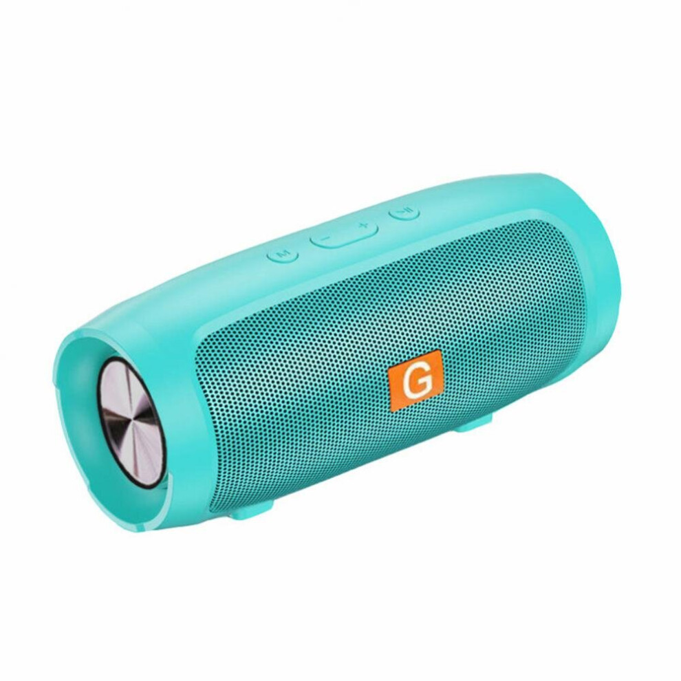 (A- Speaker) Stereo Surround Loud Subwoofer Household Wireless Tooth Speaker High Sound Quality Soundbar Small Portable Double Speaker Blue 4854472192475