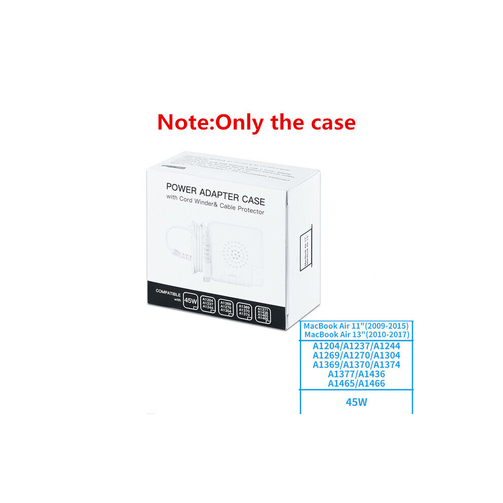 (A-45Wl Case Only) 100% New Magnetic 45W Magsaf* Power Supply Adapter Notebook Smart Laptop Charger For Macbook Air 11'' 13'' A1374 A1369 A1370 4855672931871