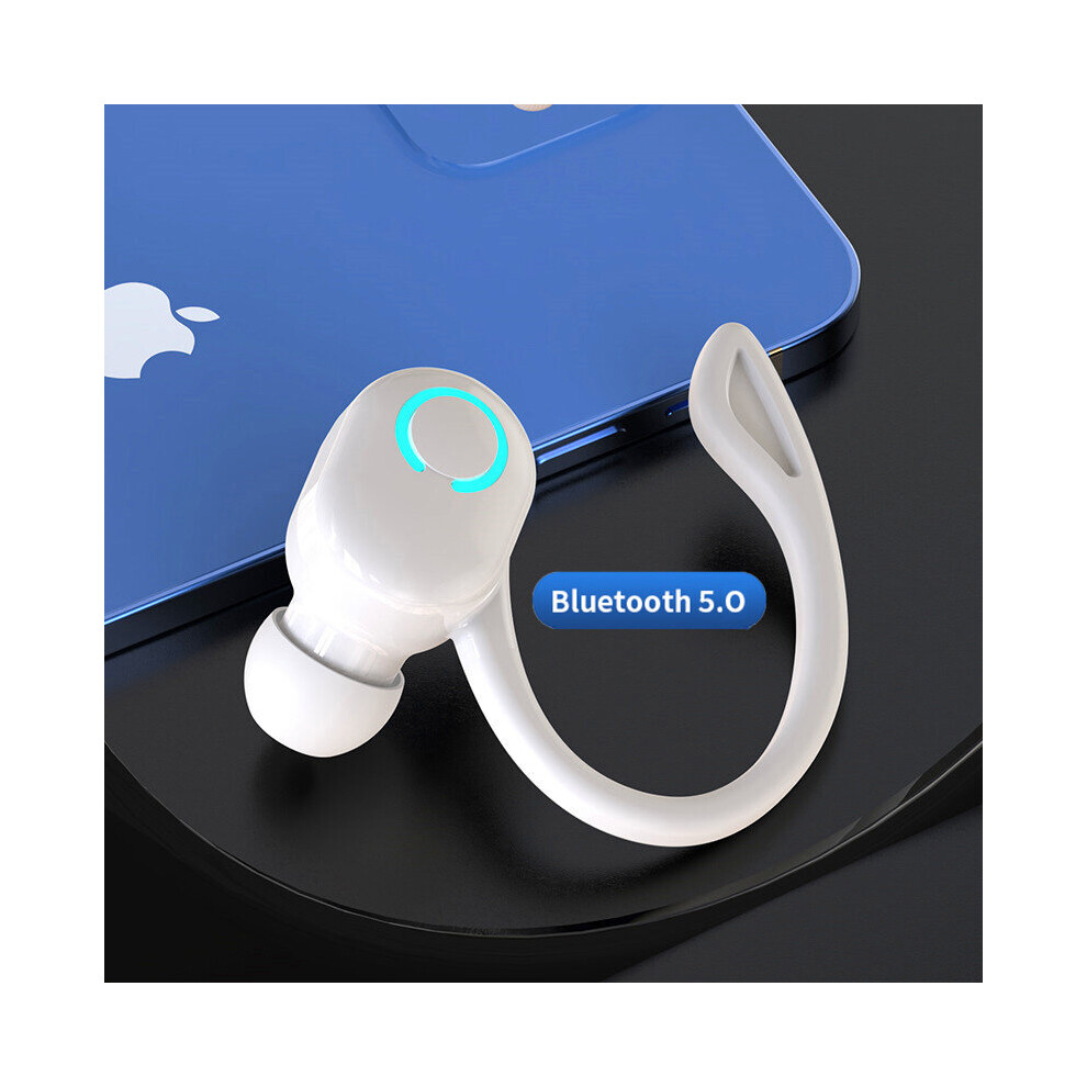 (A-Bluetooth 5.0) Tws Wireless Earphones Sport In-Ear Bluetooth 5.2 Mini Earbuds Ultra-Long Standby Handsfree Headset With Mic For Smart Phone White 4851204944364